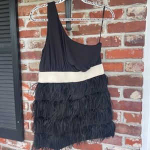 Fringe cocktail dress